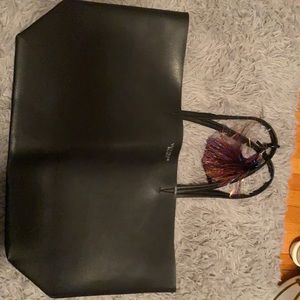 Black purse with tinsel from Victoria secret.